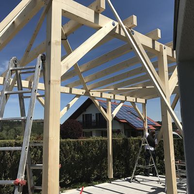 Wohnmobil-Carport