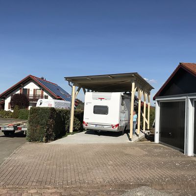 Wohnmobil-Carport