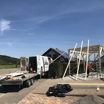 Wohnmobil-Carport